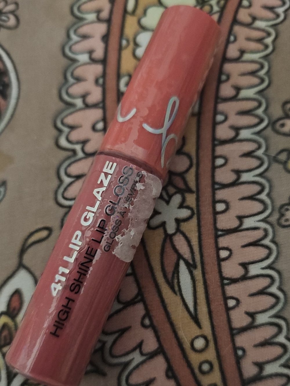 High Shine Lip Gloss in Dusty Rose Pink